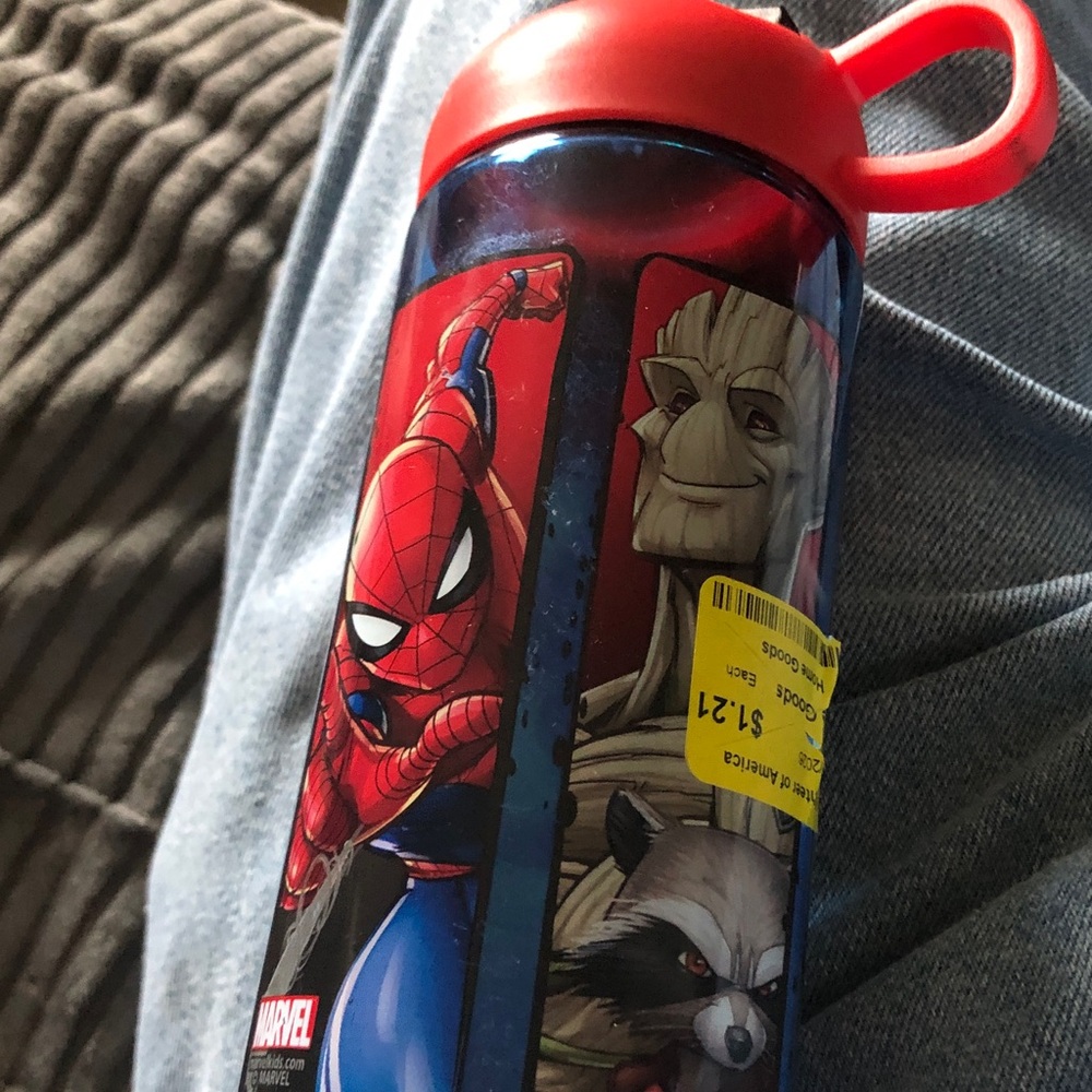 Marvel Character Water Bottle